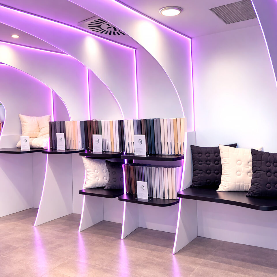 Design obchodních prostor Gumotex