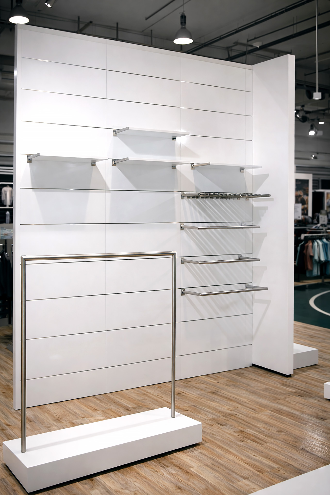 FILA - vybavení obchodu, design obchodu