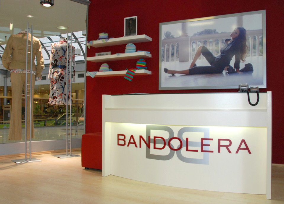 Bandolera - design obchodu - vybavení obchodu, design obchodu