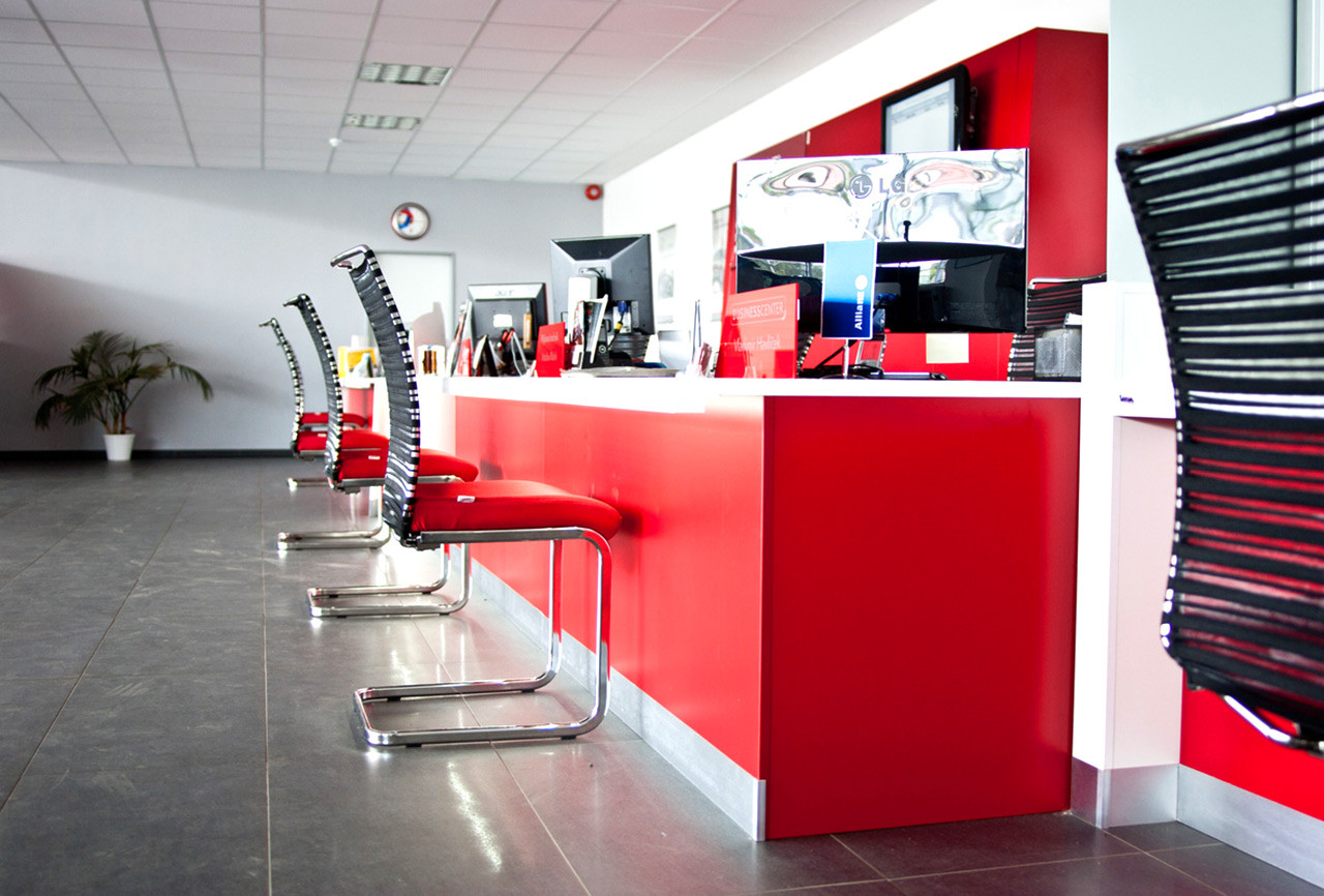 Citroën - vybavení obchodu, design obchodu