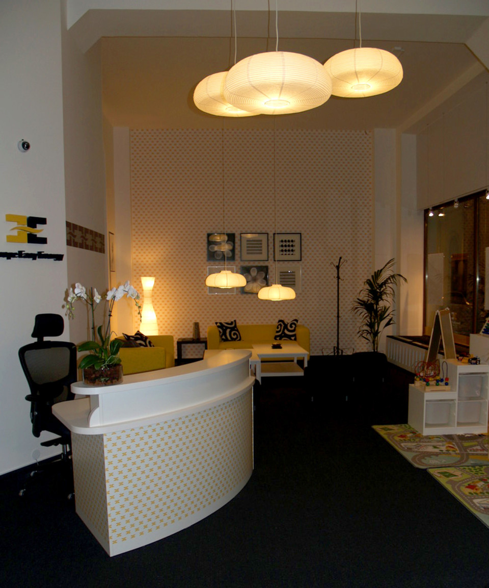 Europe Easy Energy - vybavení obchodu, design obchodu